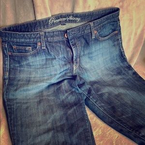 Gap premium skinny jeans